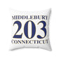 Middlebury 203 Connecticut Polyester Square Pillow