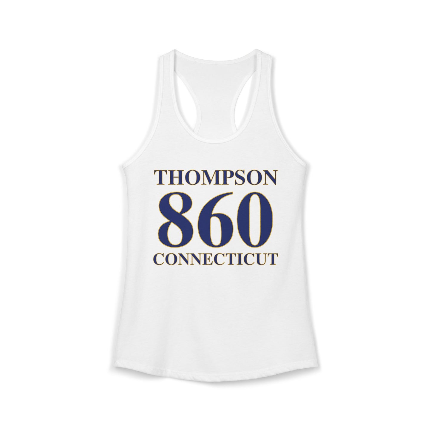 Thompson 860 Connecticut Women's Ideal Racerback Tank Top