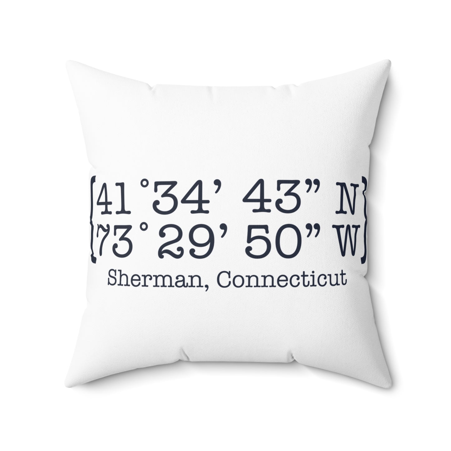 Sherman Coordinates Spun Polyester Square Pillow