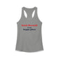 South Norwalk is My Happy Place Women's Ideal Racerback Tank Top