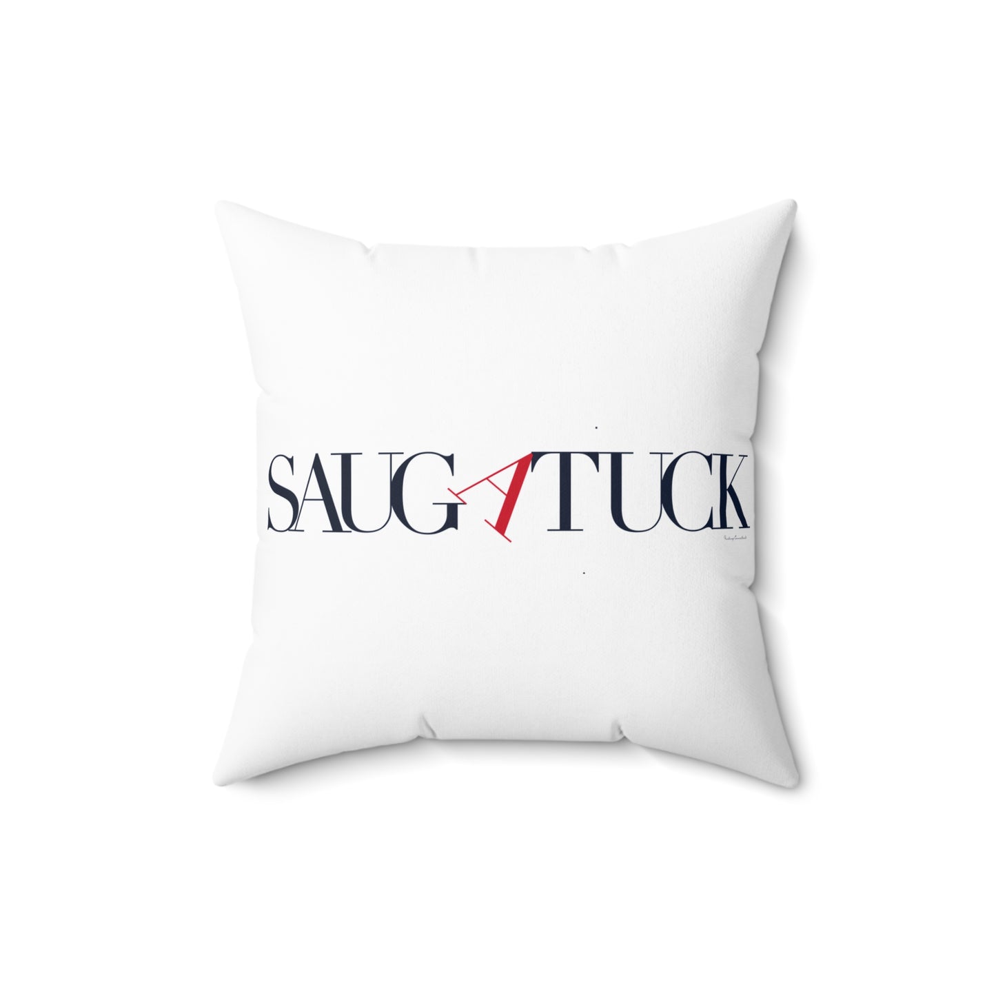 41 Tilt Saugatuck Spun Polyester Square Pillow