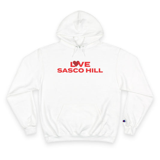 Love Sasco Hill Champion Hoodie