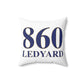 860 Ledyard  Spun Polyester Square Pillow