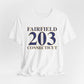 Fairfield 203 Connecticut Unisex Jersey Short Sleeve T-Shirt