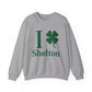 I Clover Shelton Unisex Heavy Blend™ Crewneck Sweatshirt