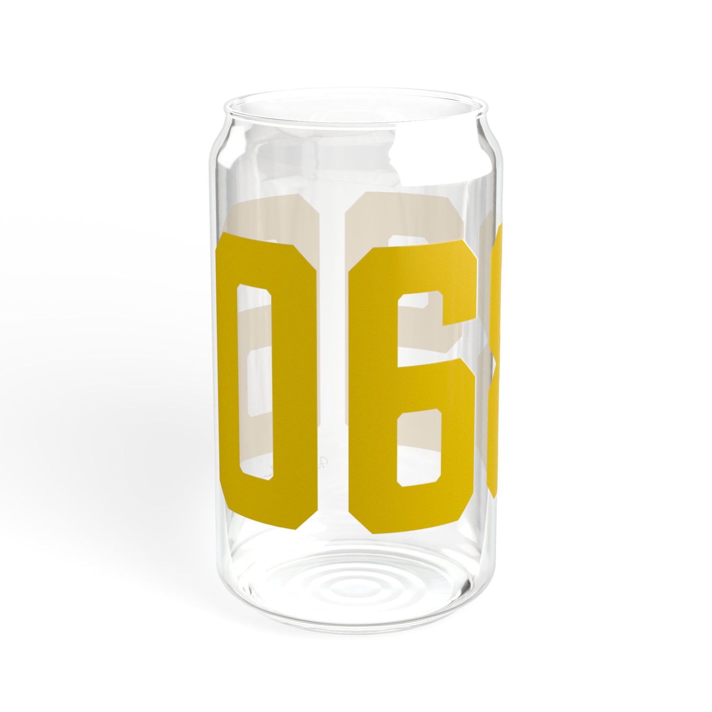 06896 Redding Connecticut Zip Code Sipper Glass, 16oz