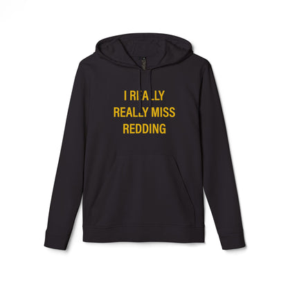 I Really Really Miss Redding adidas Unisex Fleece Hoodie