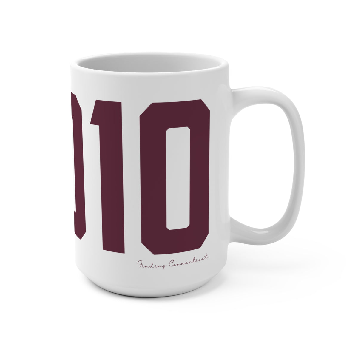 06010 Bristol Connecticut Zip Code Mug 15oz