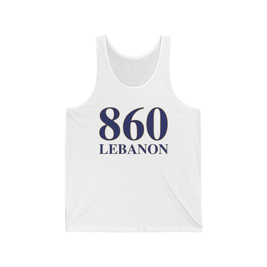 860 Lebanon Unisex Jersey Tank Top