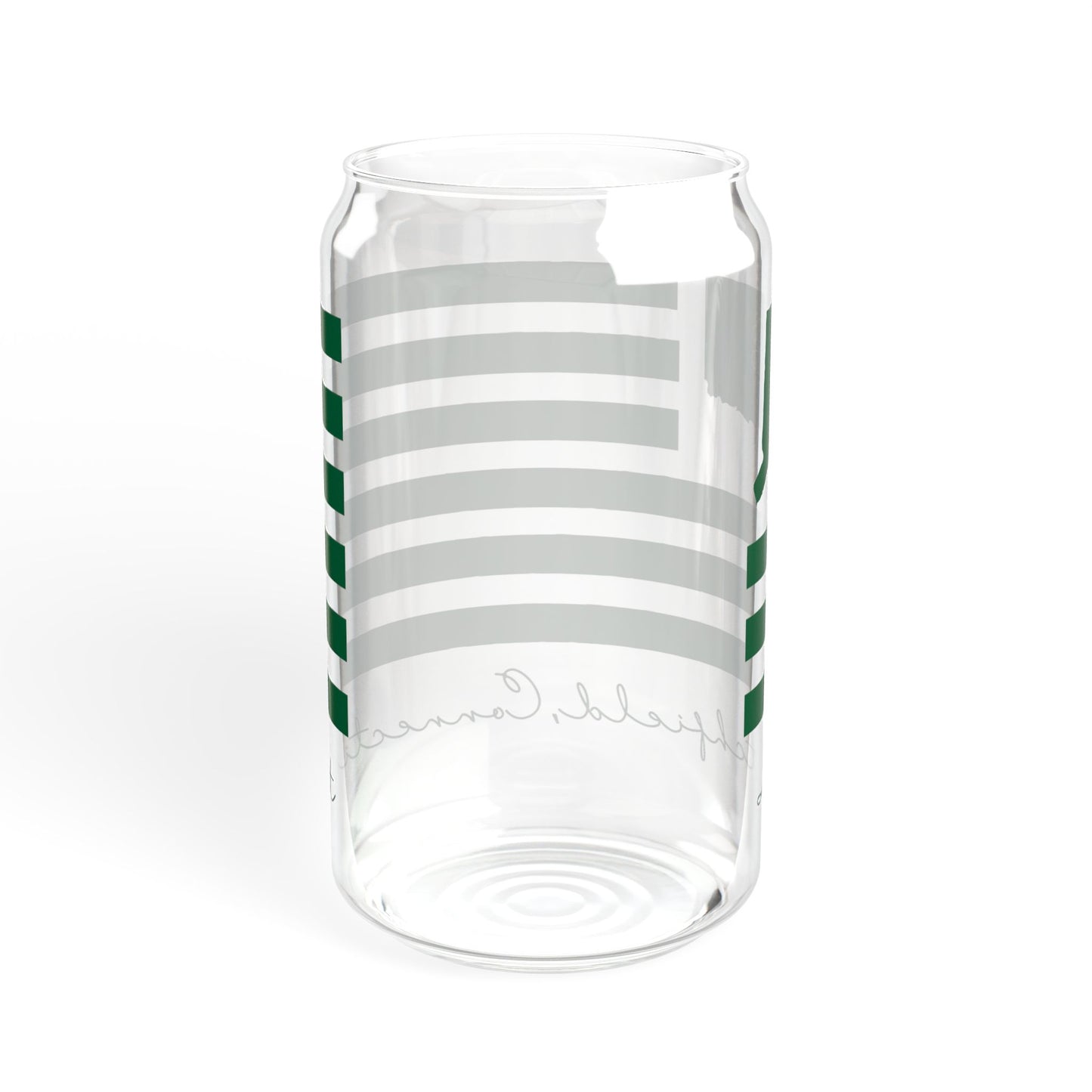 Litchfield Connecticut St. Patrick’s Day Flag Sipper Glass, 16oz