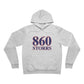 860 Storrs Red, White & Blue Unisex Sponge Fleece Pullover Hoodie