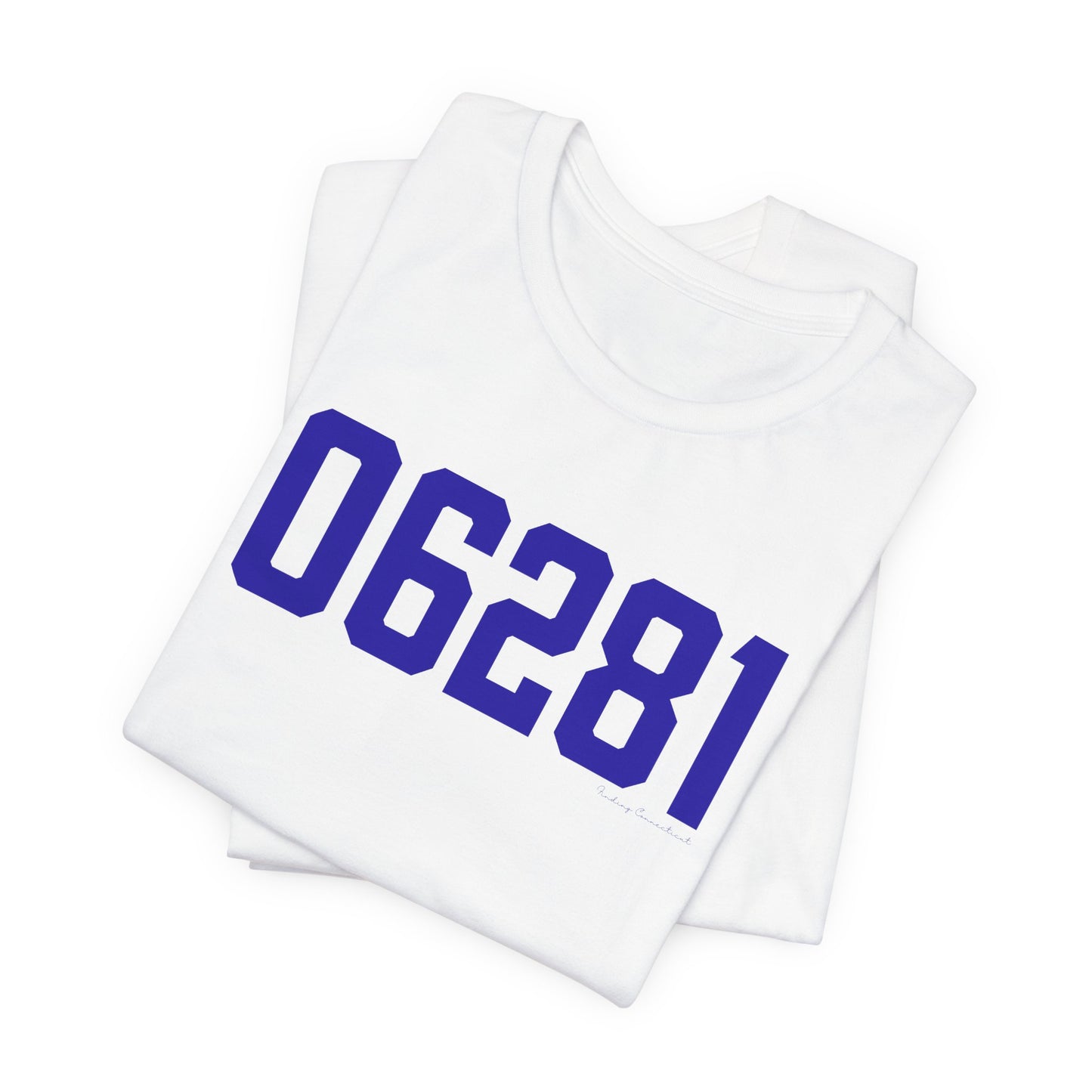 06281 Woodstock Connecticut Zip Code Unisex Jersey Short Sleeve T-Shirt