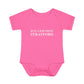 Just a kid from Stratford Infant Baby Rib Bodysuit
