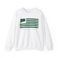 Redding Connecticut St. Patrick’s Day Flag Unisex Heavy Blend™ Crewneck Sweatshirt