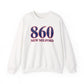860 New Milford Red White & Blue Unisex Heavy Blend™ Crewneck Sweatshirt