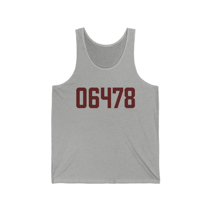 06478 Oxford Connecticut Zip Code Unisex Jersey Tank Top