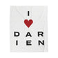 Darien Vision Velveteen Plush Blanket