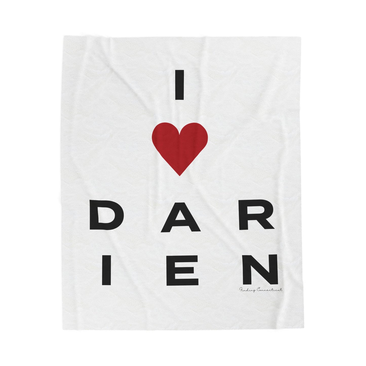 Darien Vision Velveteen Plush Blanket