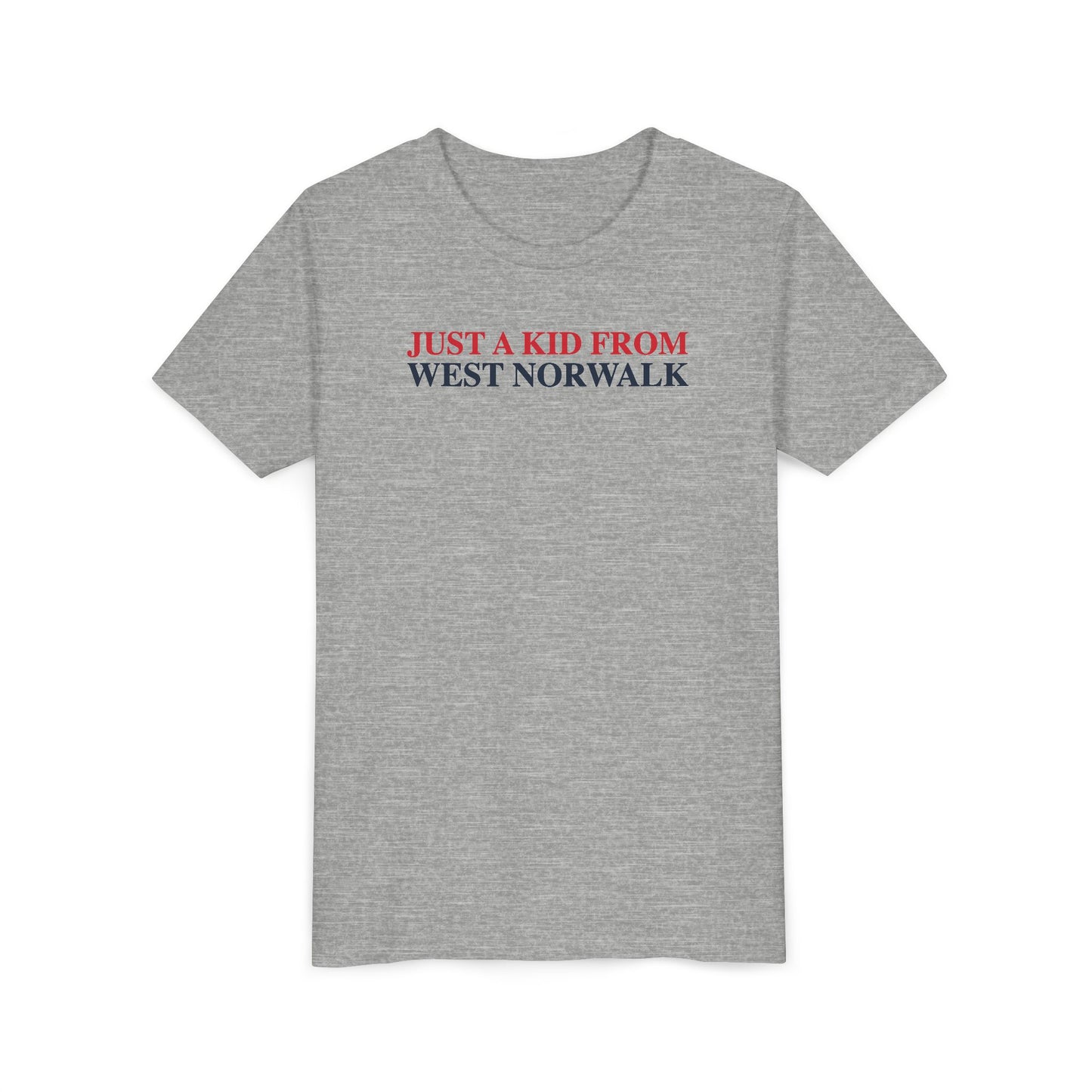 Just a kid from West Norwalk Youth Short Sleeve T-Shirt