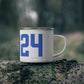 06464 East Hampton Connecticut Zip Code Enamel Camping Mug