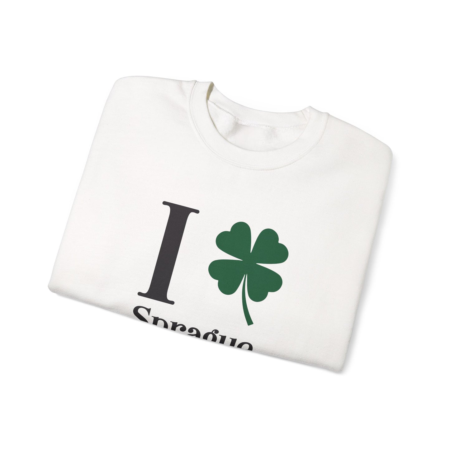 I Clover Sprague Unisex Heavy Blend™ Crewneck Sweatshirt