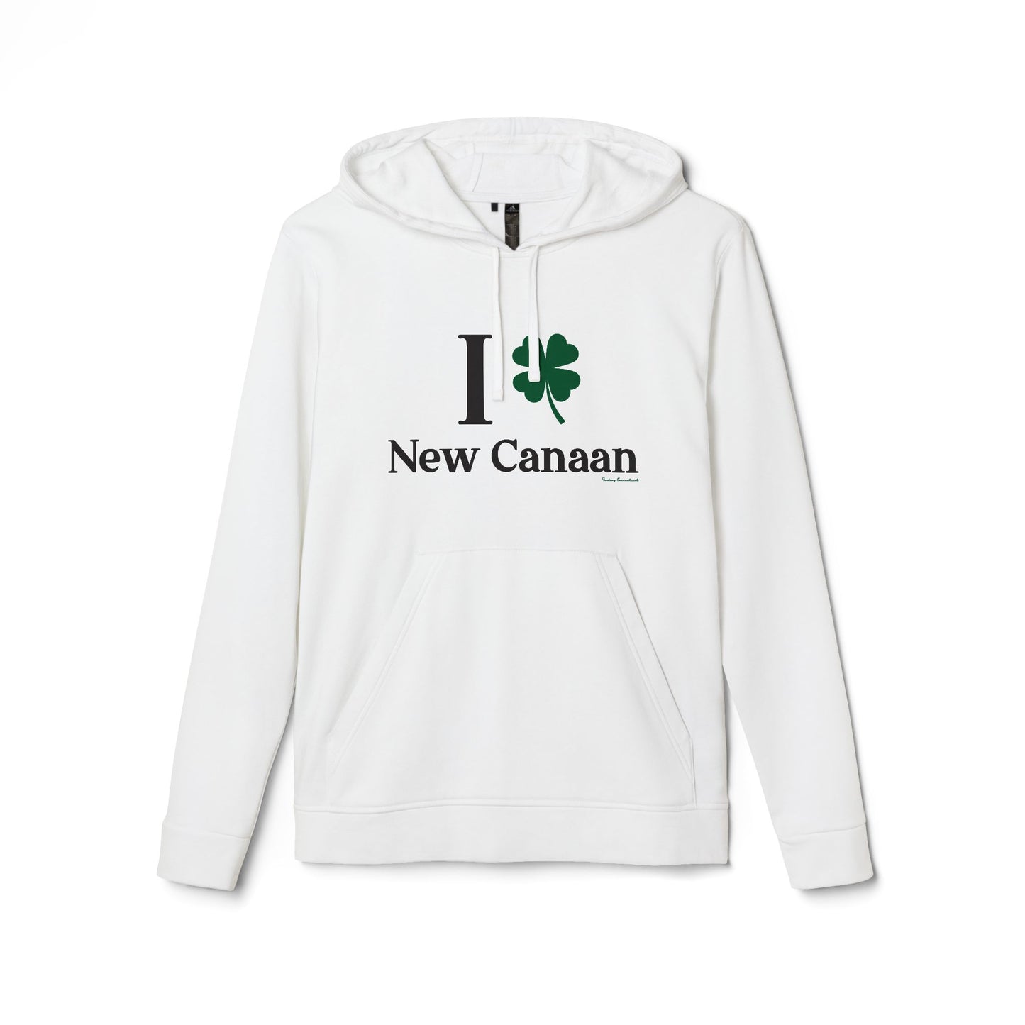 I Clover New Canaan adidas® Unisex Fleece Hoodie