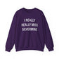 I Really Really Miss Silvermine Unisex Heavy Blend™ Crewneck Sweatshirt