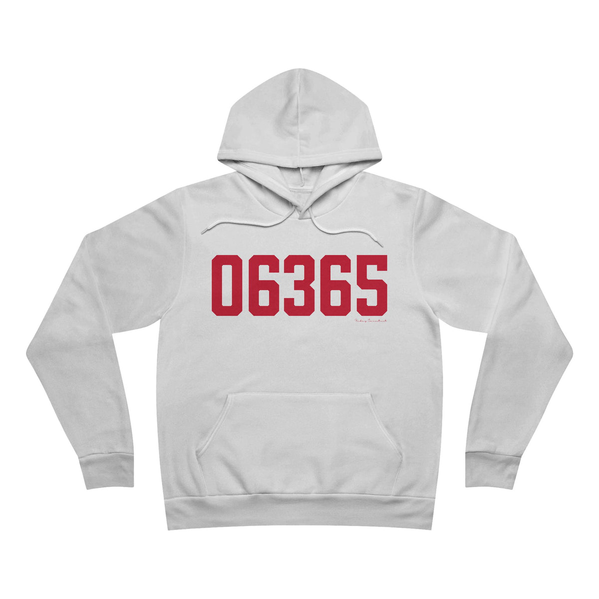 06365 Preston Connecticut Zip Code Unisex Sponge Fleece Pullover Hoodie