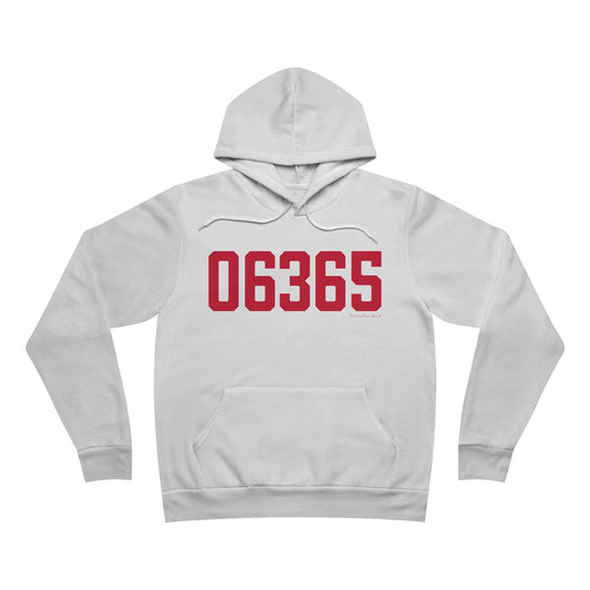06365 Preston Connecticut Zip Code Unisex Sponge Fleece Pullover Hoodie