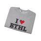 I Heart BTHL Unisex Heavy Blend™ Crewneck Sweatshirt