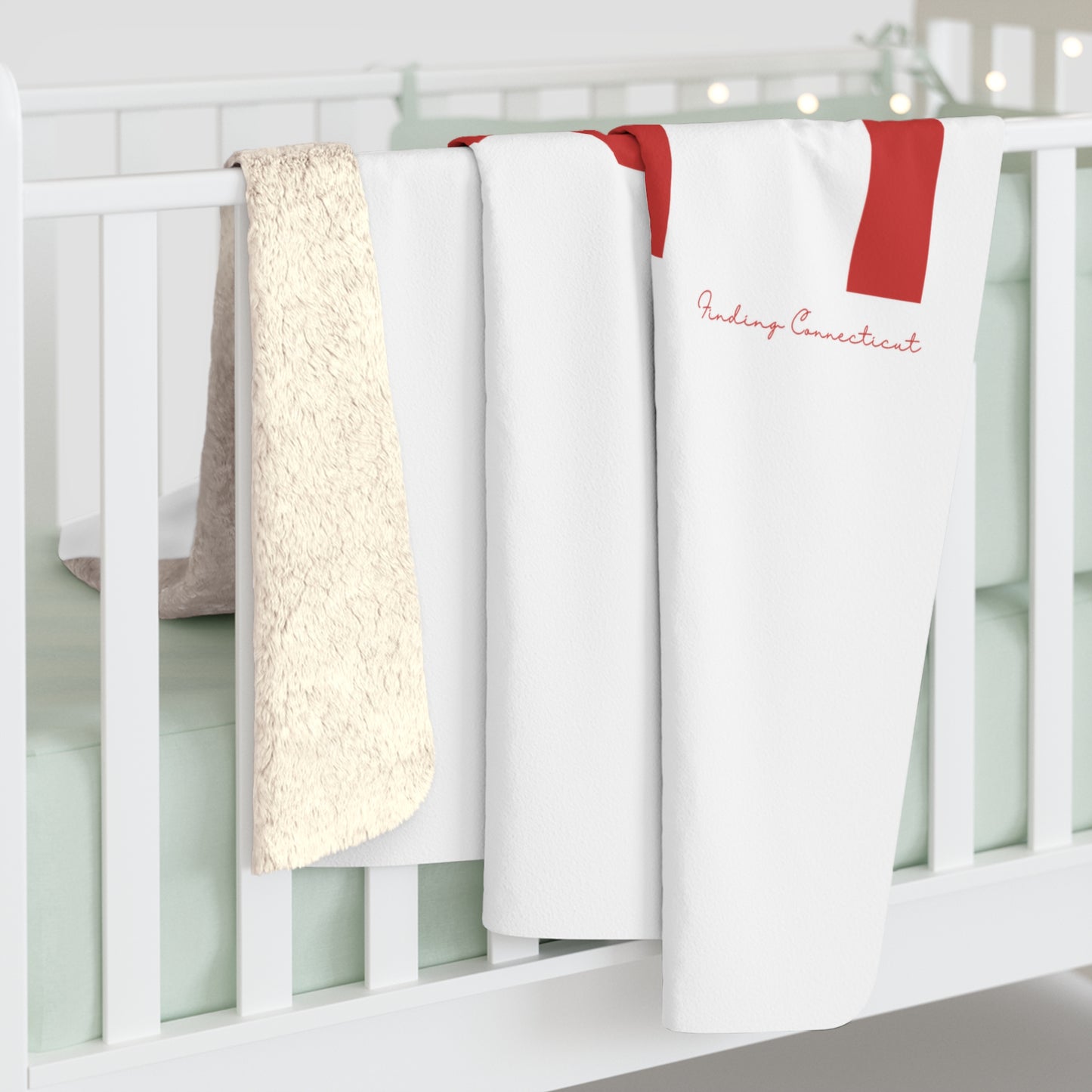 06614 - Stratford Connecticut Zip Code Sherpa Fleece Blanket