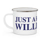 Just a kid from Willington Enamel Camping Mug