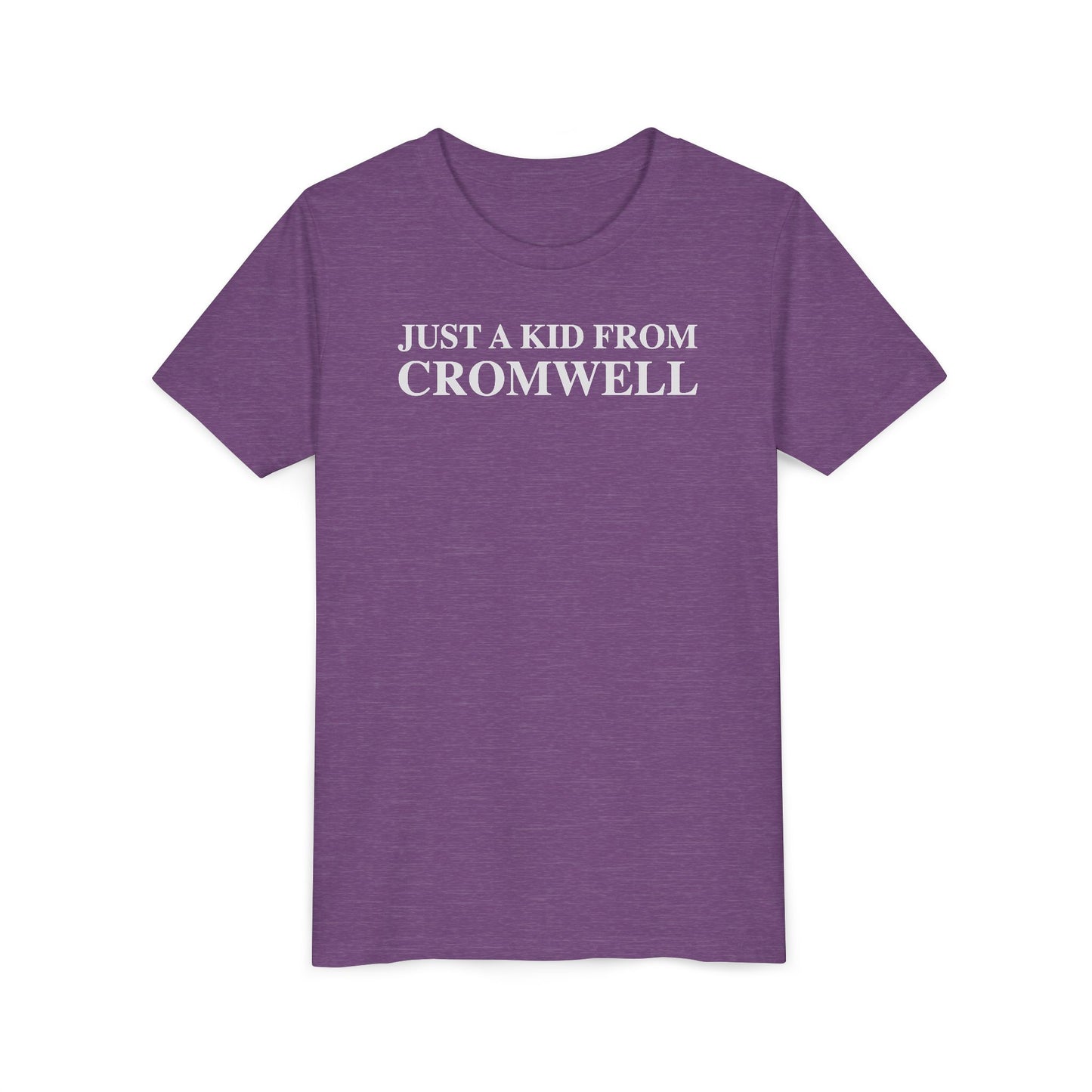 Just a kid from Cromwell Youth Short Sleeve T-Shirt