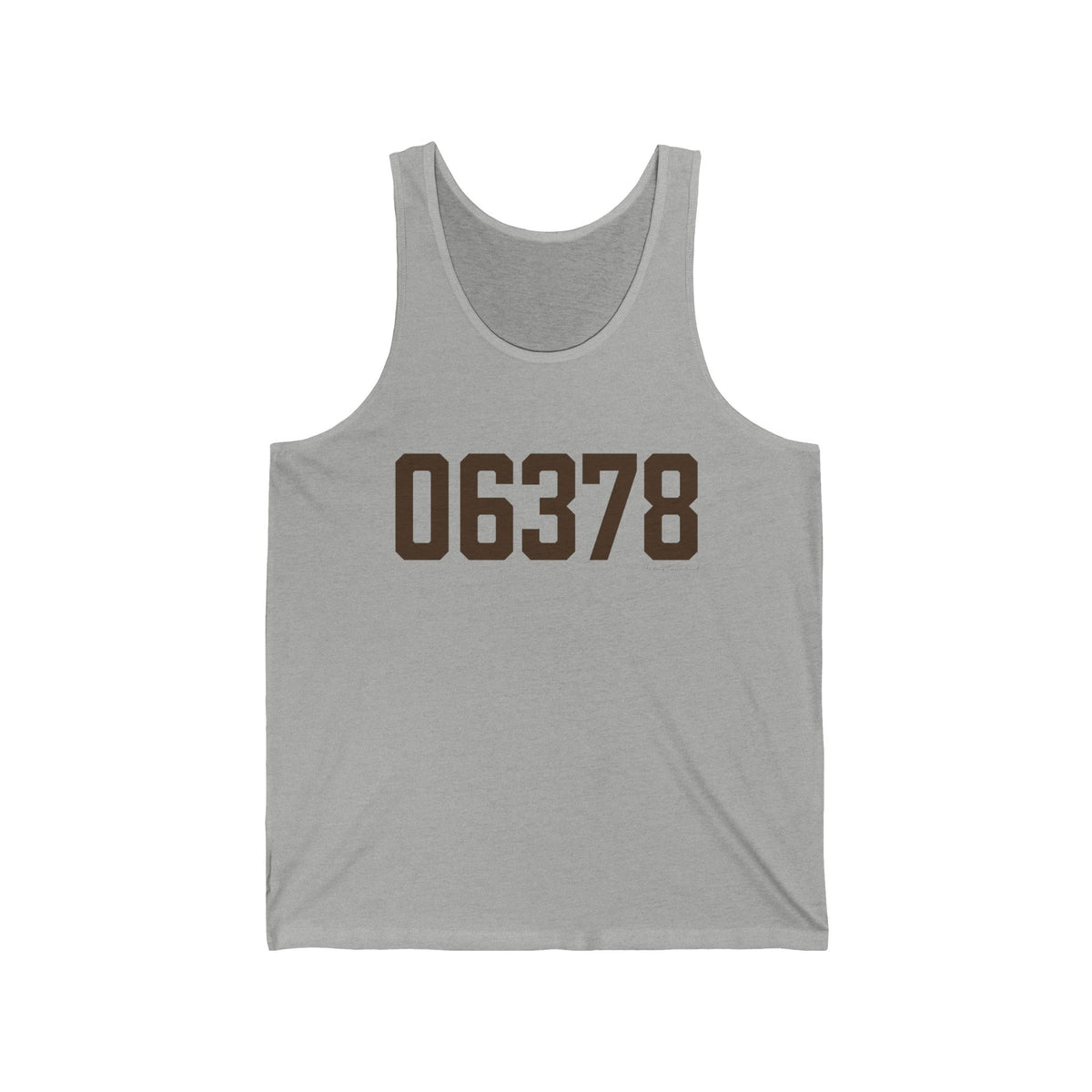 06378 Sprague Connecticut Zip Code Unisex Jersey Tank Top