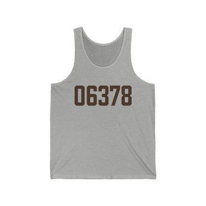 06378 Sprague Connecticut Zip Code Unisex Jersey Tank Top