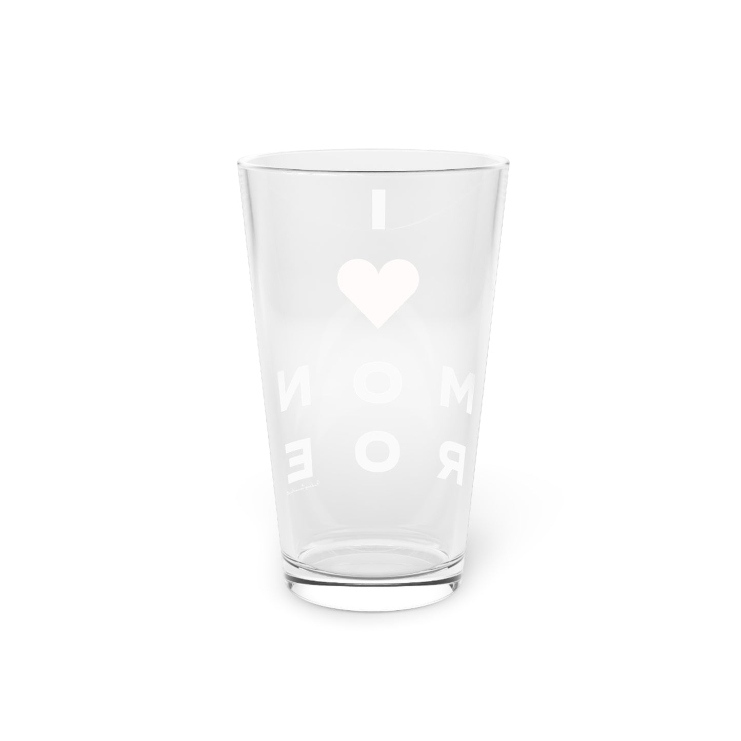 Monroe Vision Pint Glass, 16oz