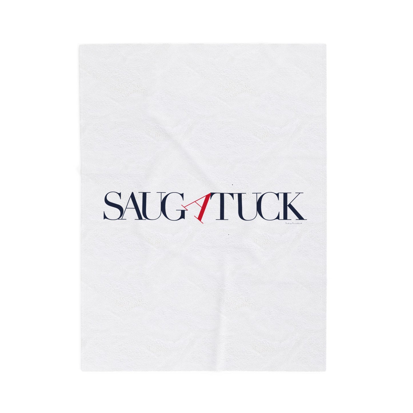 41 Tilt Saugatuck Velveteen Plush Blanket