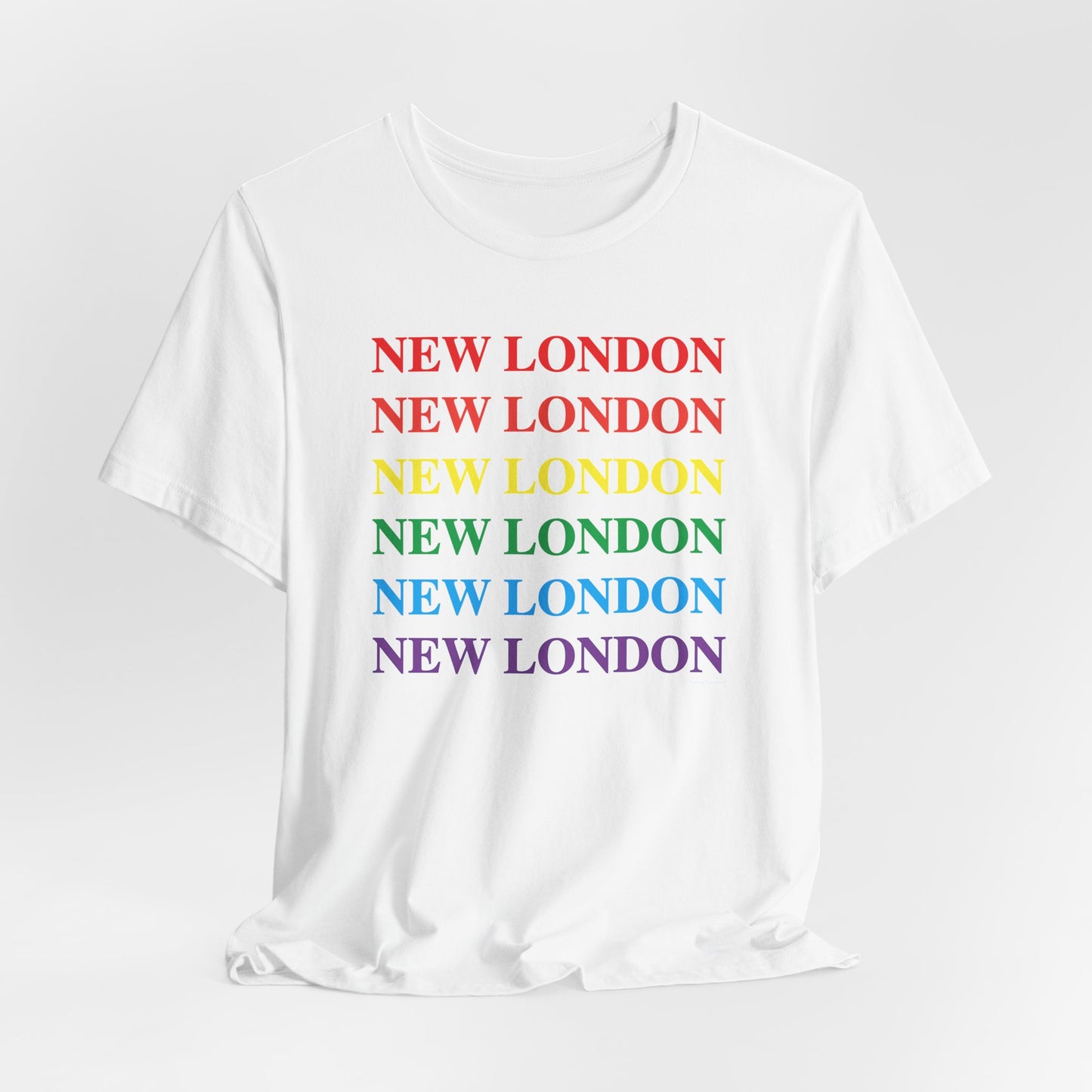 New London Pride Unisex Jersey Short Sleeve Tee