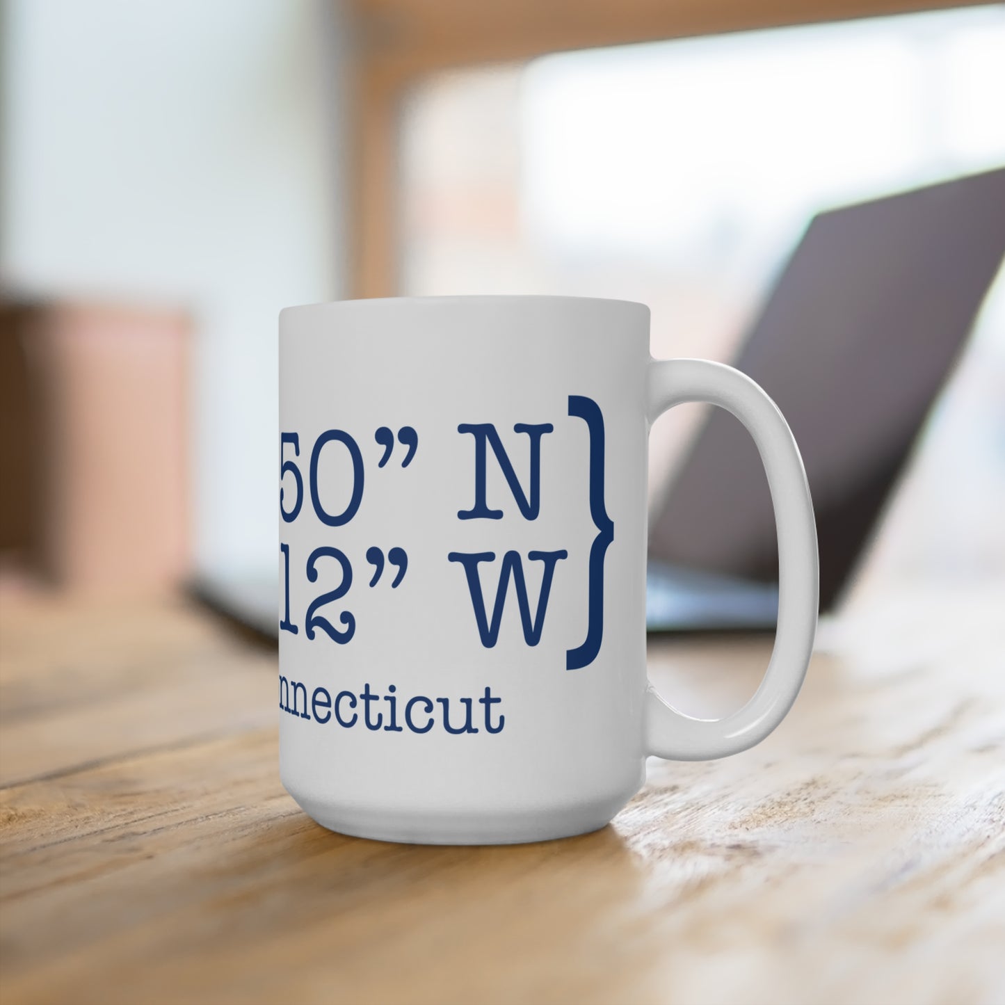 Newtown Coordinates Mug 15oz