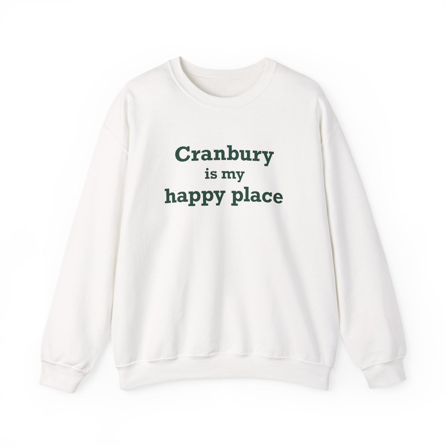 Cranbury is My Happy Place Unisex Heavy Blend™ Crewneck Sweatshirt