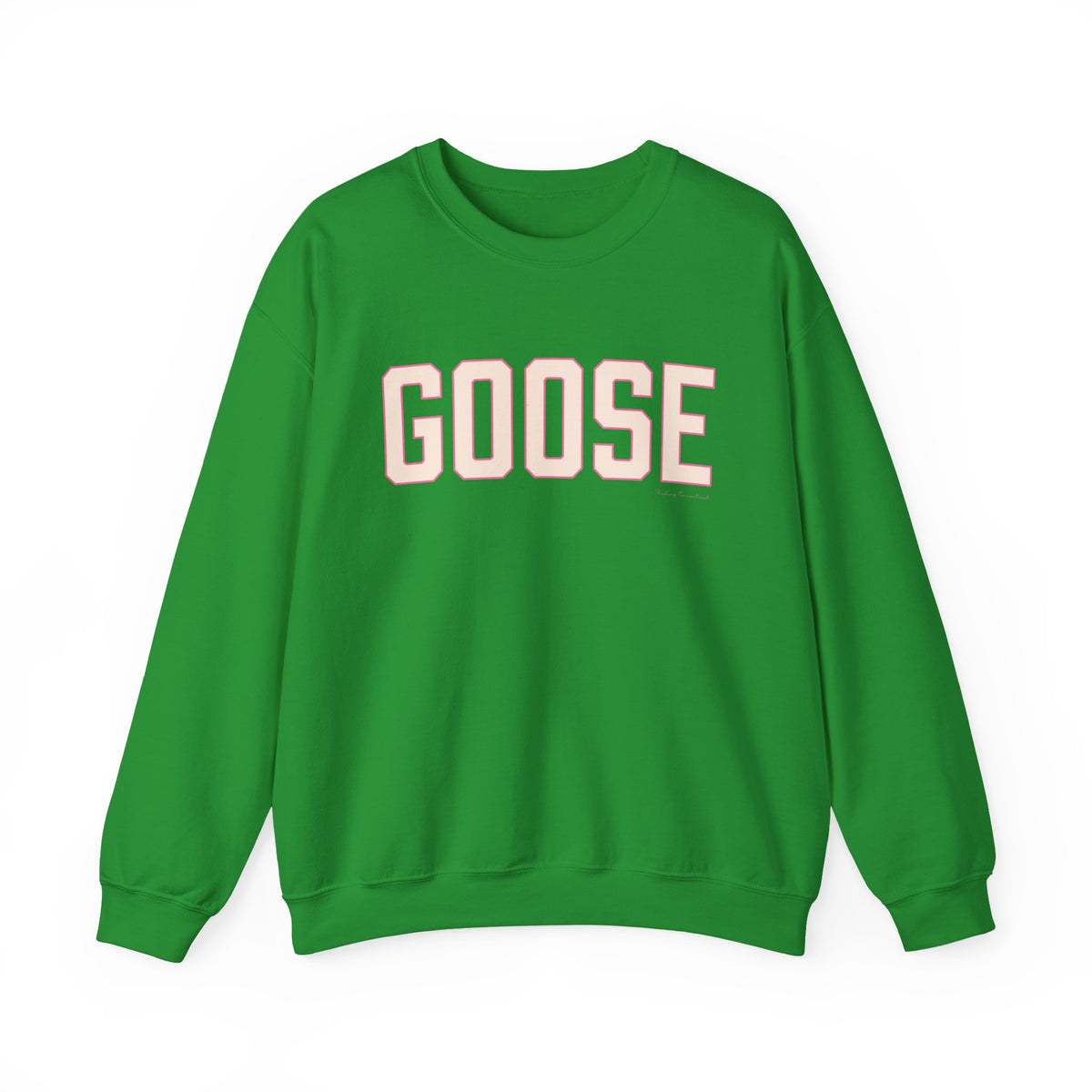 Goose Zip Code Peach & Pink Unisex Heavy Blend™ Crewneck Sweatshirt