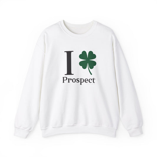 I Clover Prospect Unisex Heavy Blend™ Crewneck Sweatshirt