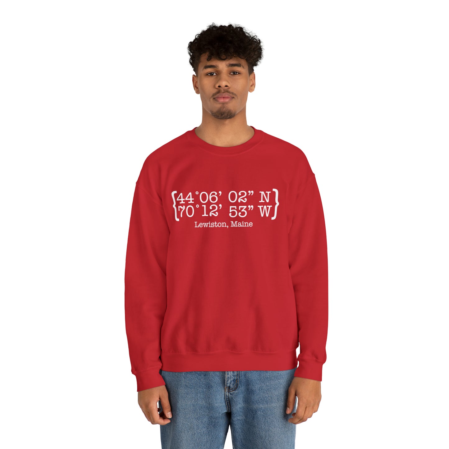 Lewiston Coordinates Unisex Heavy Blend™ Crewneck Sweatshirt