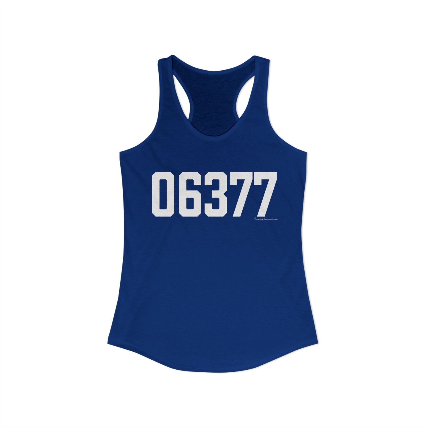 06377 Sterling CT Zip Code Women's Ideal Racerback Tank Top