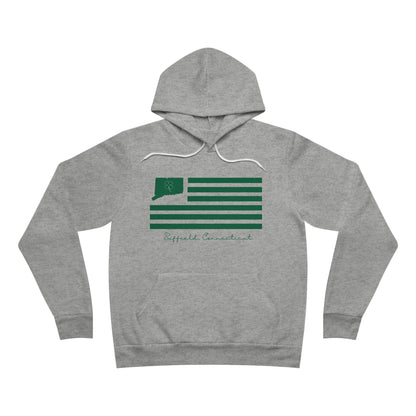 Suffield Connecticut St. Patrick’s Day Flag Unisex Sponge Fleece Pullover Hoodie