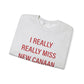 I Really Really Miss New Canaan Unisex Heavy Blend™ Crewneck Sweatshirt