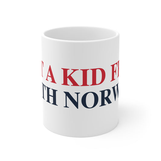 Just a kid from South Norwalk Mug 11oz
