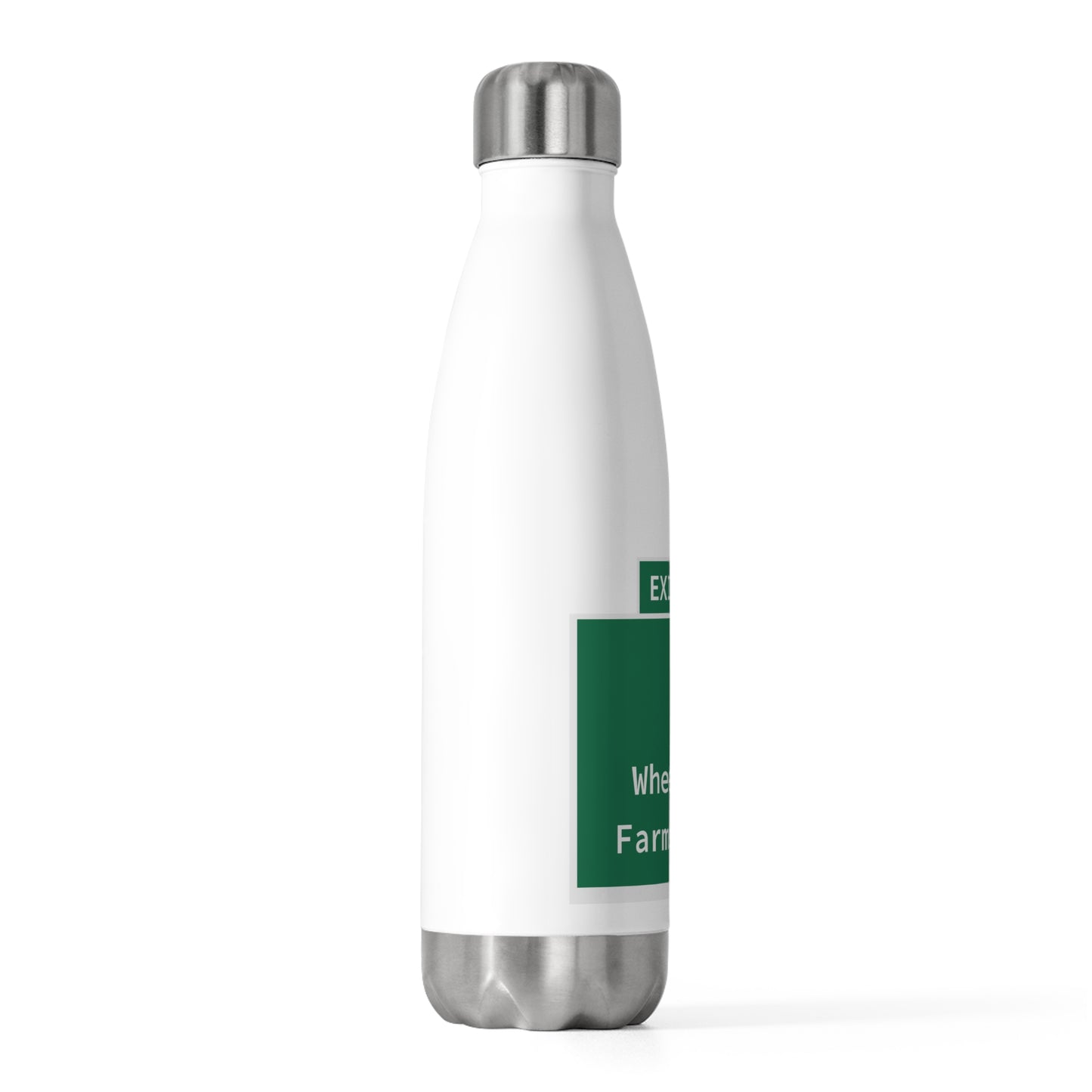 Vintage WCP Exit 55 Sign 20oz Insulated Bottle