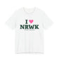 I Heart NRWK Unisex Jersey Short Sleeve T-Shirt
