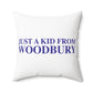 Just a kid from Woodbury Polyester Square Pillow